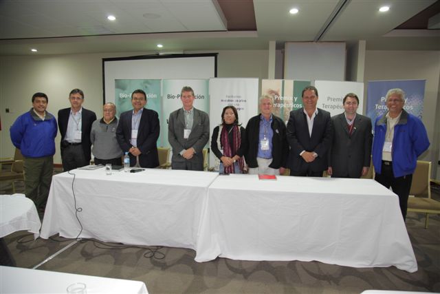 Representatives of important poultry enterprises from Peru and Bolivia