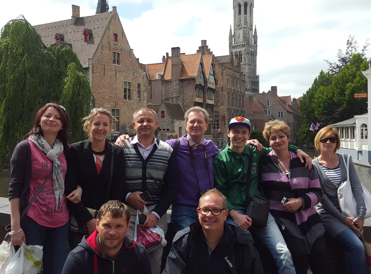 The Provet team visits Bruges