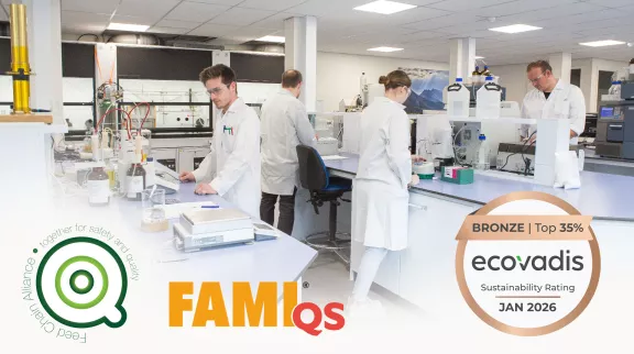 Lab of Impextraco FCA and FAMI QS Certified