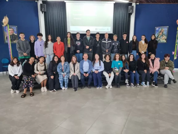 Patrick Pauwelyn visits Marista Escolas Sociais